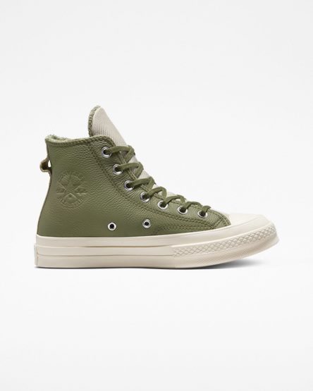 Tenis Converse Chuck 70 Counter Climate Cano Alto Masculino Verde Oliva | PT Q08P139